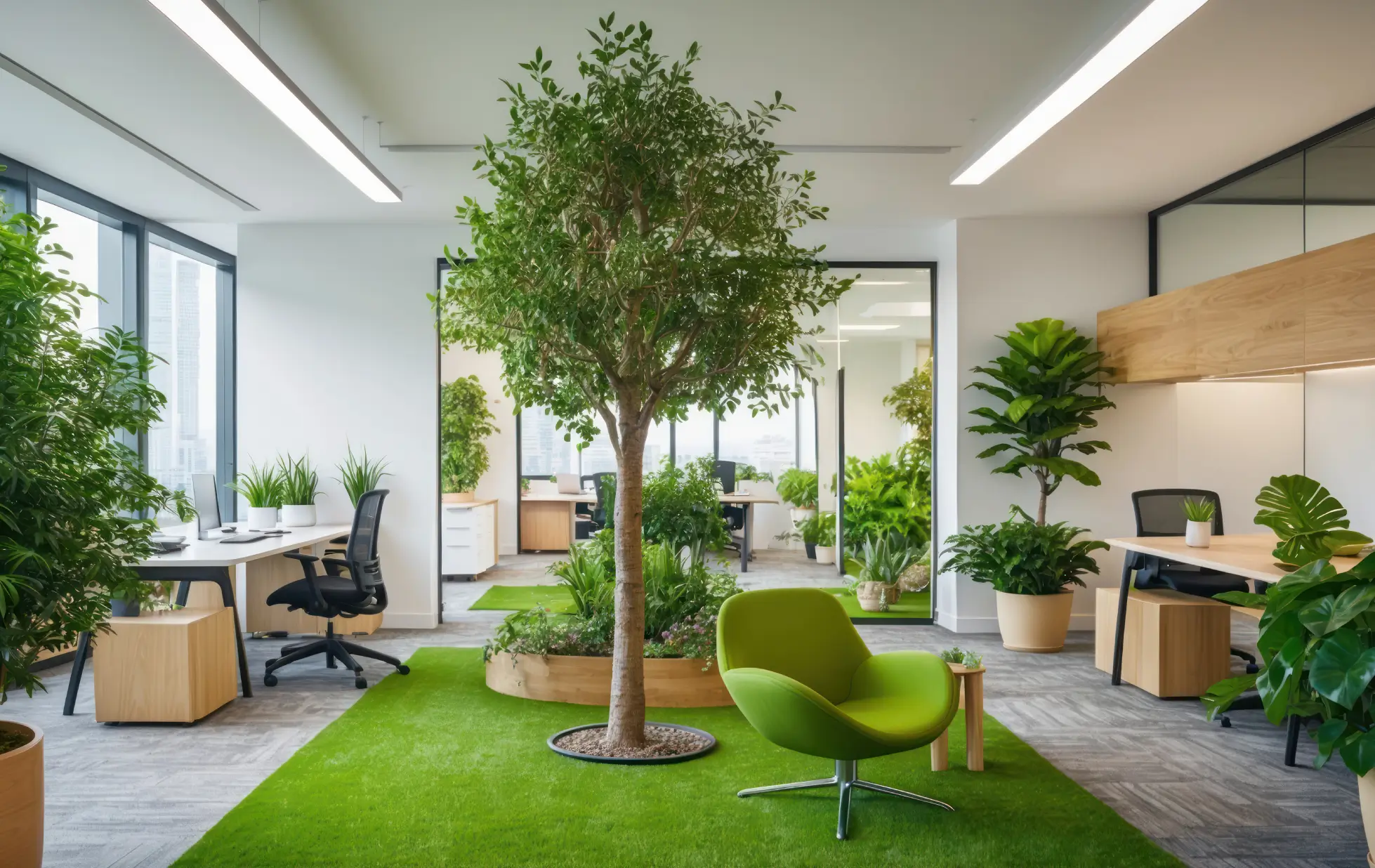 Eco-Friendly Office Interior Design: 7 Sustainable Ideas You Need to Implement Now - InOut Interiors