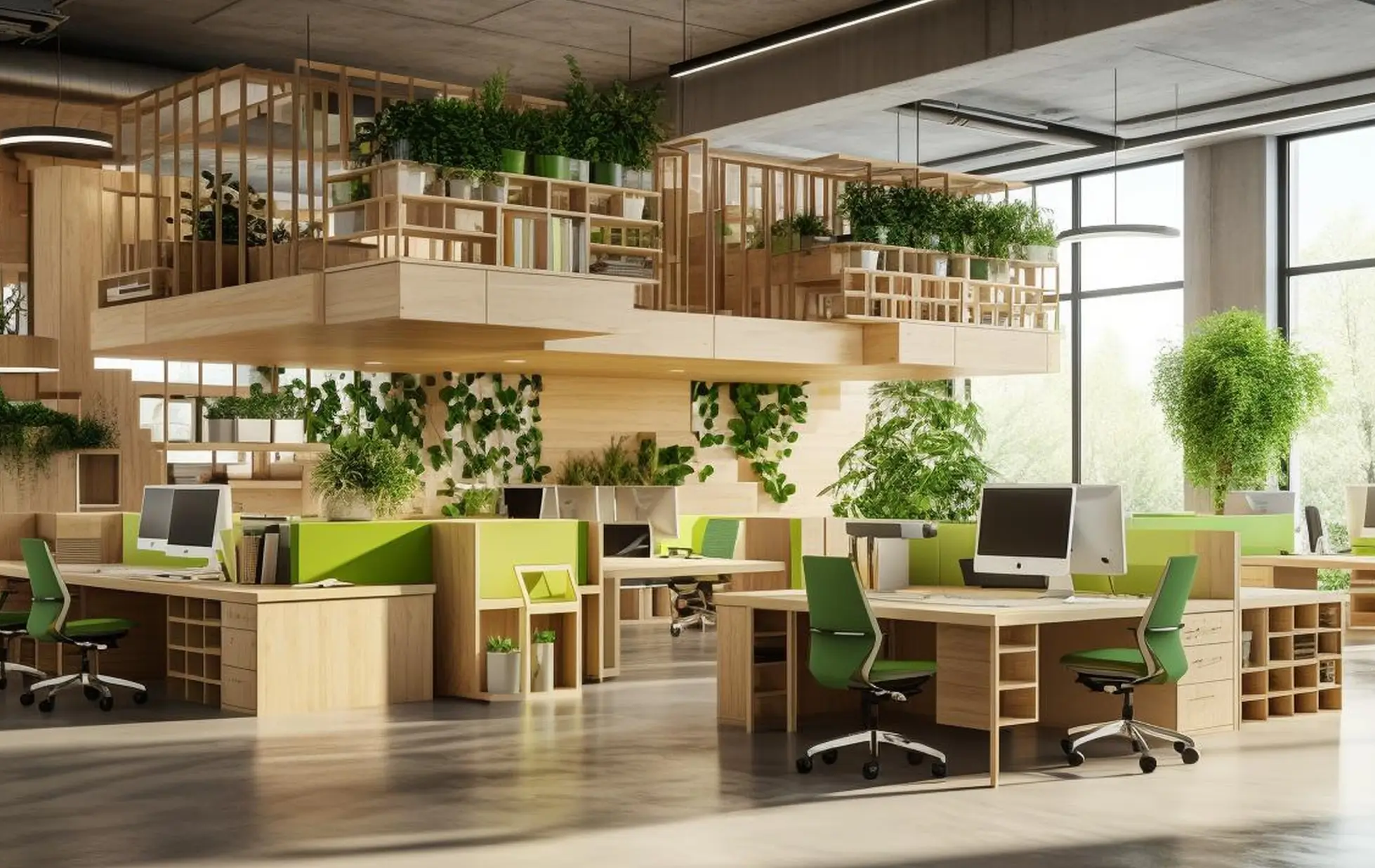 Sustainable and Eco-Friendly Corporate Design Trends for 2024 - InOut Interiors