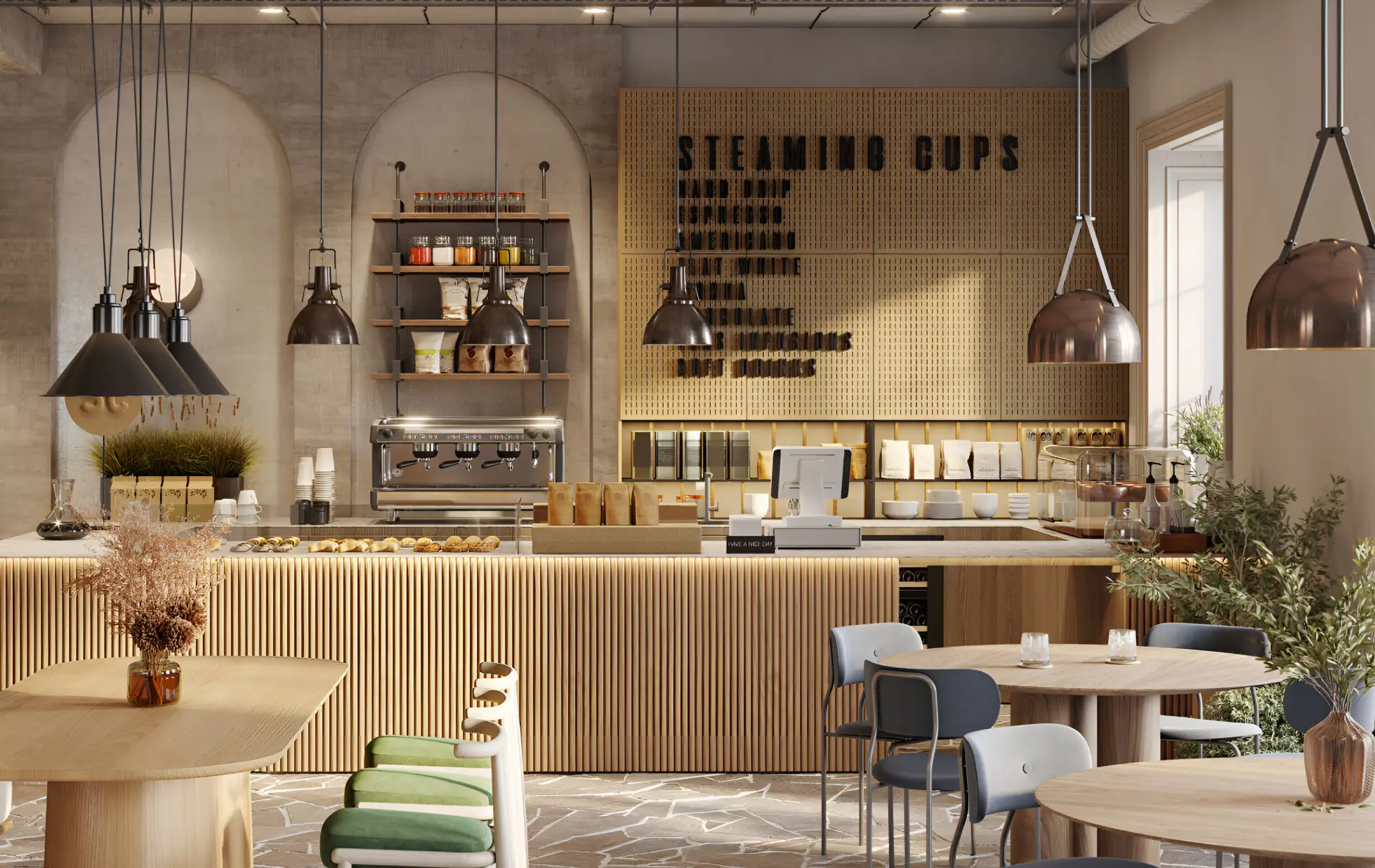 Top 5 Creative Ideas for Small Coffee Shop Interior Design - InOut Interiors